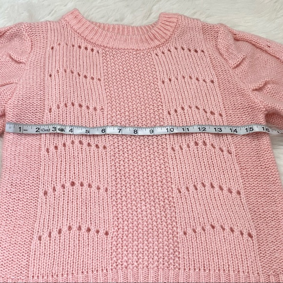 ENGLISH FACTORY Pink Knitted Sweater - Picture 3 of 4